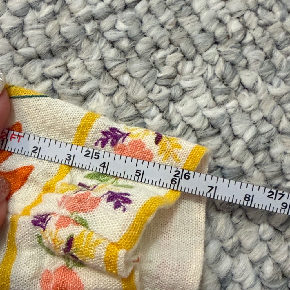 Floral Print Wide-Leg Pants - Picture 3 of 5